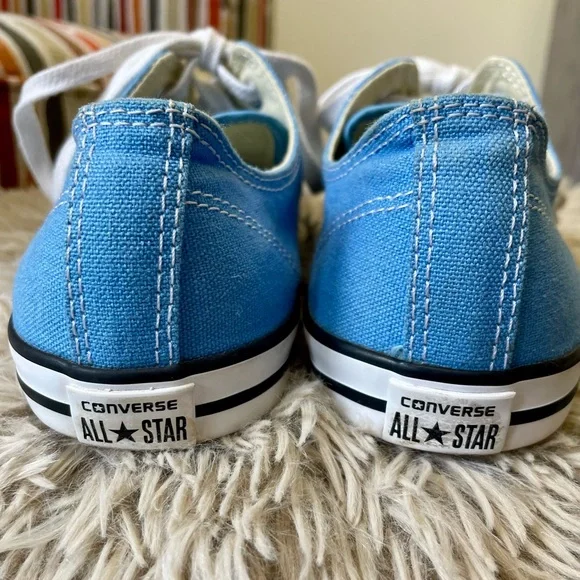 CONVERSE Carolina Blue Sneakers Classic Canvas Design - Picture 8 of 8